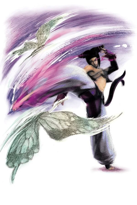Poster Super Street Fighter - Juri - Games