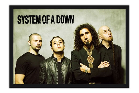 Poster System of a Down - SOAD - Bandas de Rock