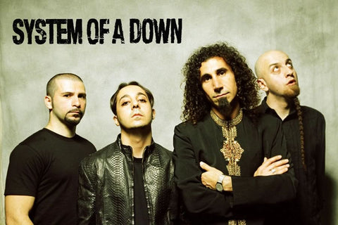 Poster System of a Down - SOAD - Bandas de Rock