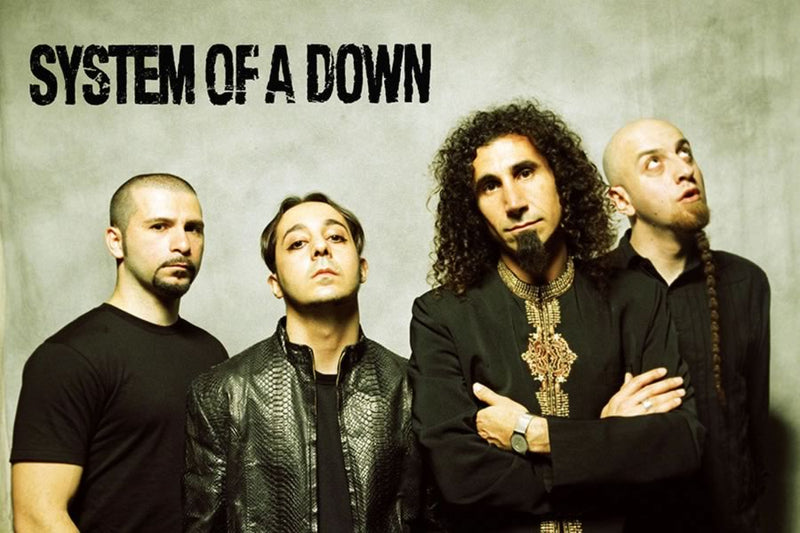 Poster System of a Down - SOAD - Bandas de Rock