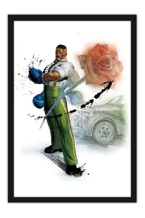 Poster Super Street Fighter - Dudley - Games