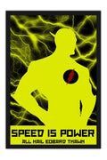 Poster Speed Is Power - The Flash - Comics - Quadrinhos - Hq