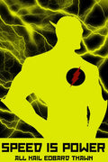 Poster Speed Is Power - The Flash - Comics - Quadrinhos - Hq