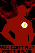 Poster You Can’t Run From The Flash - Comics - Quadrinhos - Hq