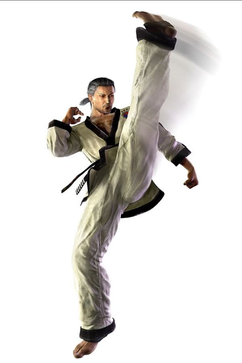 Poster Tekken - Baek Doo San - Games