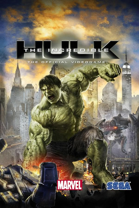 Poster The Incredible Hulk - Games