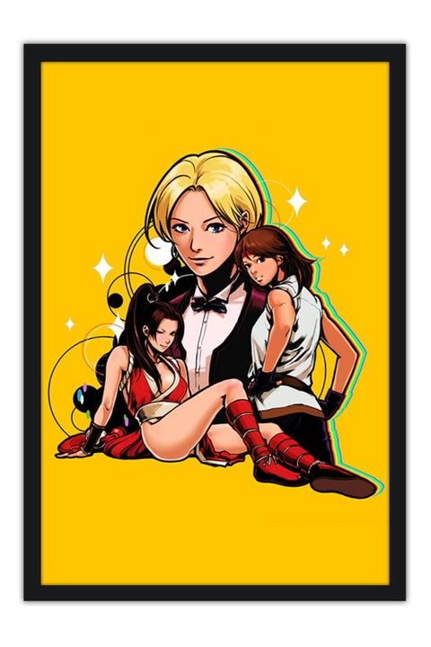 Poster The King of Fighters - Women Fighting Team - Games