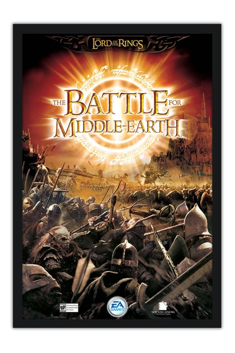 Poster The Lord of the Rings - O Senhor dos Anéis - The Battle for Middle Earth - Games