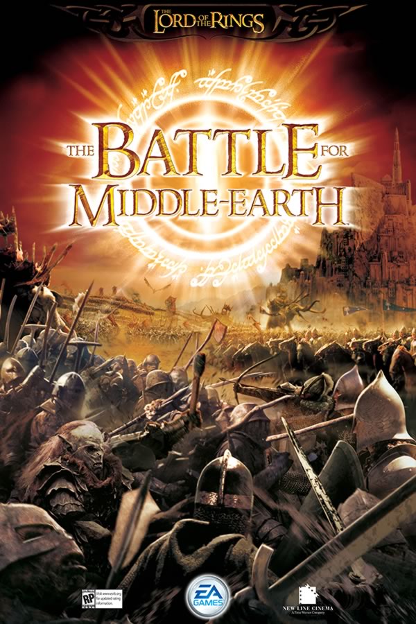 Poster The Lord of the Rings - O Senhor dos Anéis - The Battle for Middle Earth - Games