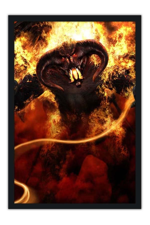 Poster The Lord of the Rings - O Senhor dos Anéis - Balrog - Games