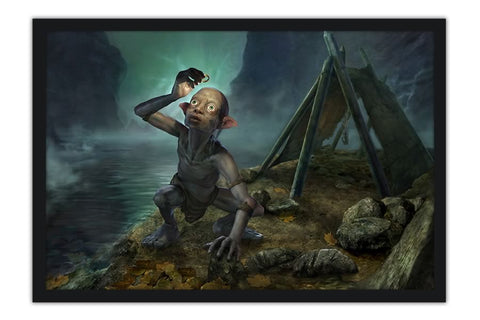 Poster The Lord of the Rings - O Senhor dos Anéis - Gollum - Games