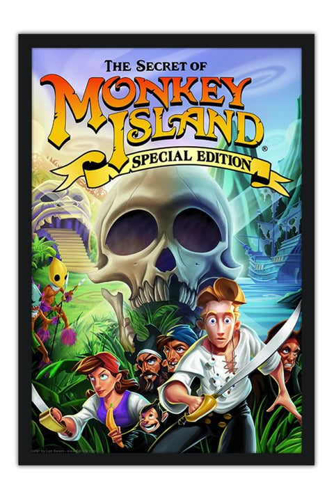 Poster The Secret of Monkey Island - Games