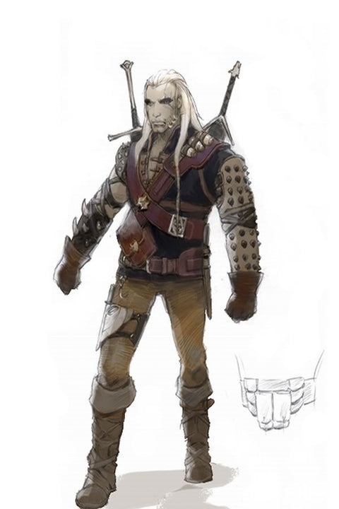 Poster The Witcher - Concept Art - Games