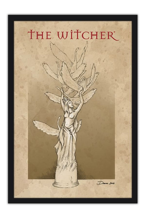 Poster The Witcher - Concept Art - Games