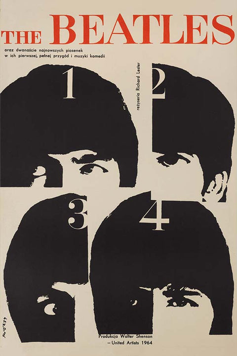Poster Beatles - Bandas de Rock