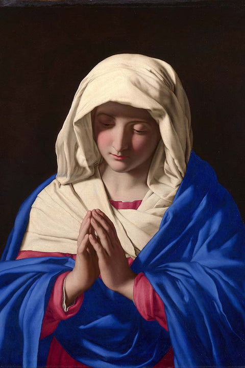 Poster Sassoferrato - Virgin Mary Praying - Obras de Arte