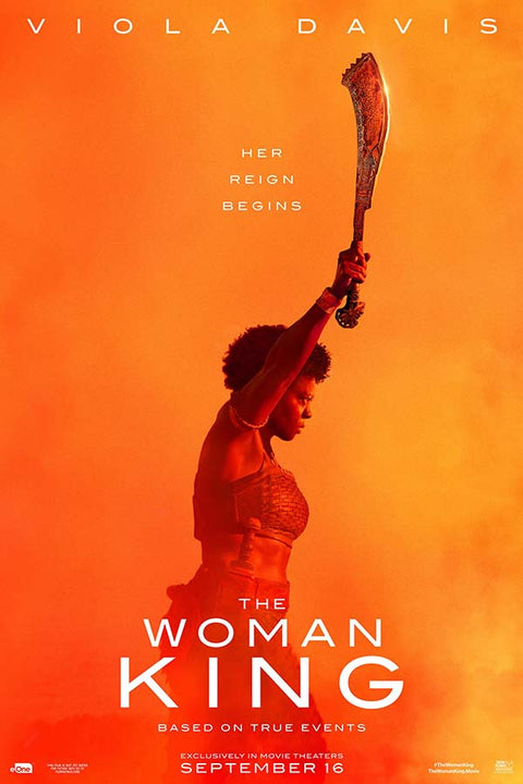 Poster The Woman King - A Mulher Rei - Viola Davis - Filmes