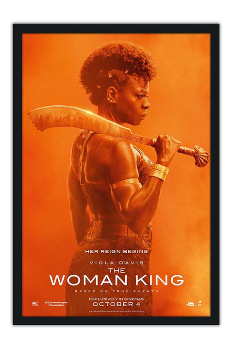 Poster The Woman King - A Mulher Rei - Viola Davis - Filmes