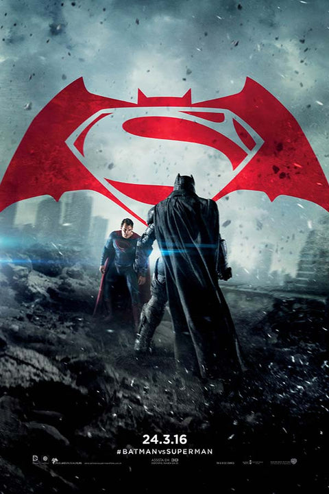 Poster Batman Vs Superman - DC Comics - Filmes