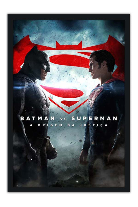 Poster Batman Vs Superman - DC Comics - Filmes