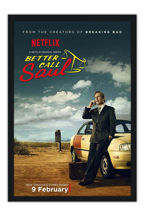 Poster Better Call Saul - Breaking Bad - Seriado - Séries