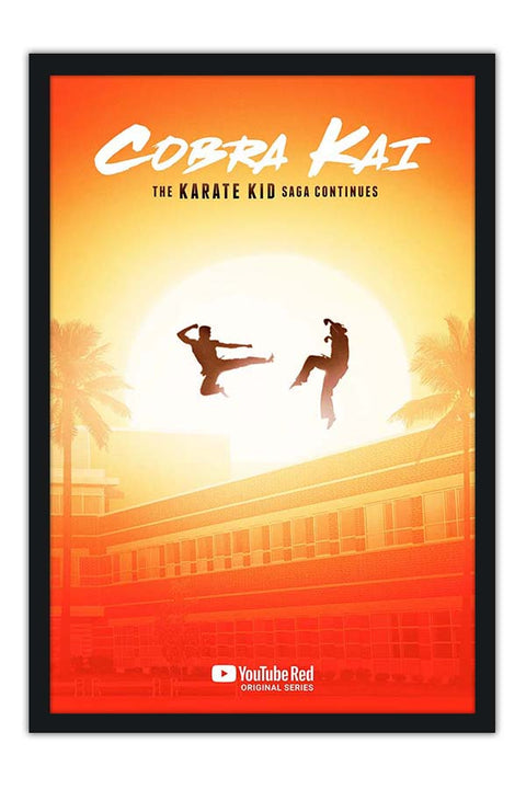 Poster Cobra Kai - Karate Kid - Séries