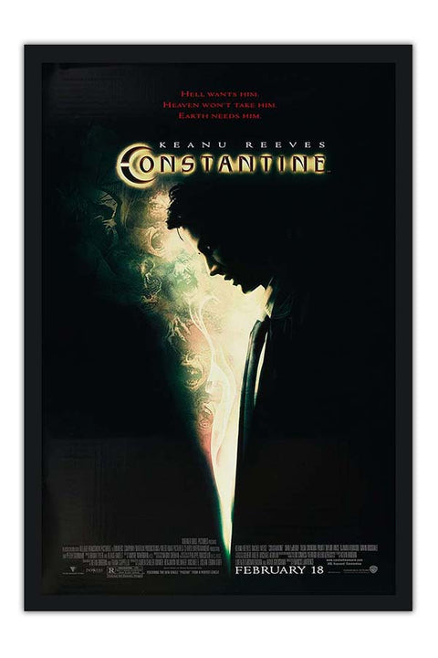 Poster Constantine - Keanu Reeves - Terror - Filmes