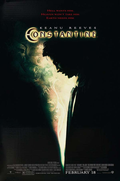 Poster Constantine - Keanu Reeves - Terror - Filmes