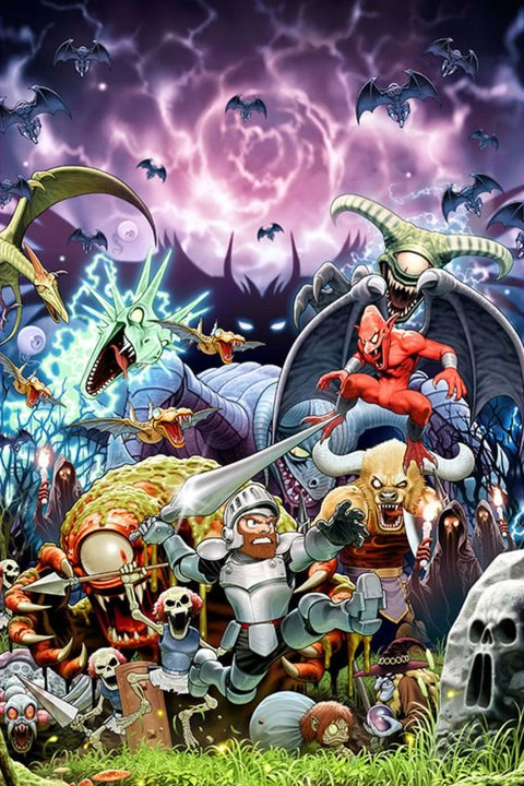 Poster Ultimate Ghosts'n Goblins - Games