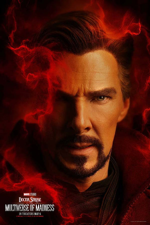 Poster Doctor Strange In The Multiverse Of Madness - Doutor Estranho No Multiverso da Loucura - Marvel -Filmes