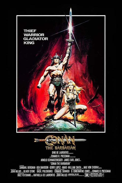 Poster Conan O Barbaro - Conan The Barbarian - Filmes