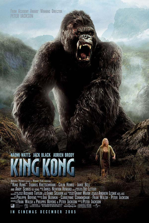 Poster King Kong 2005 - Filmes