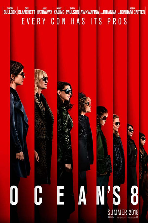 Poster 8 Mulheres e Um Segredo - Oceans 8 - Filmes
