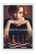 Poster Gambito da Rainha - Queen’s Gambit - Queens Gambit Séries Seriados