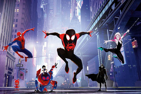 Poster Homem-Aranha: No Aranhaverso - Spiderman: Into the Spiderverse - Filmes