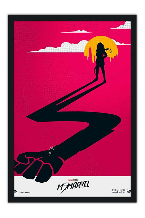 Poster Ms. Marvel - Séries