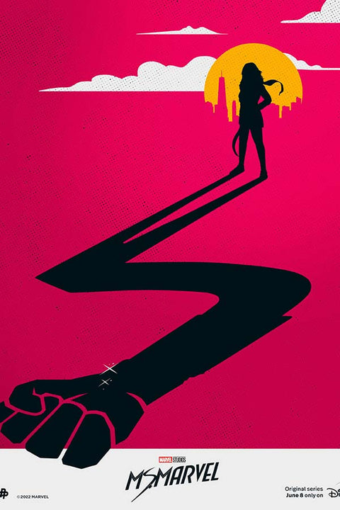 Poster Ms. Marvel - Séries