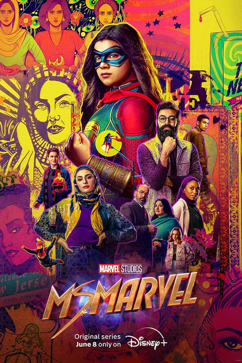 Poster Ms. Marvel - Séries