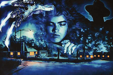 Poster Nightmare On Elm Street - Hora do Pesadelo - Freddy Krueger - Terror - Filmes