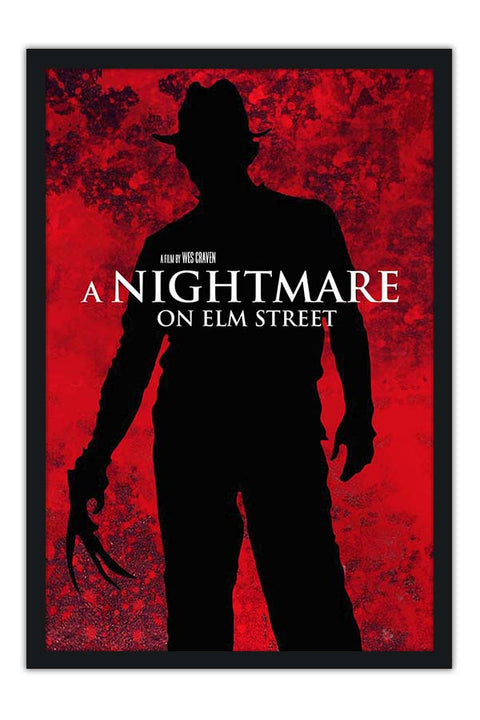 Poster Nightmare On Elm Street - Hora do Pesadelo - Freddy Krueger- Terror - Filmes