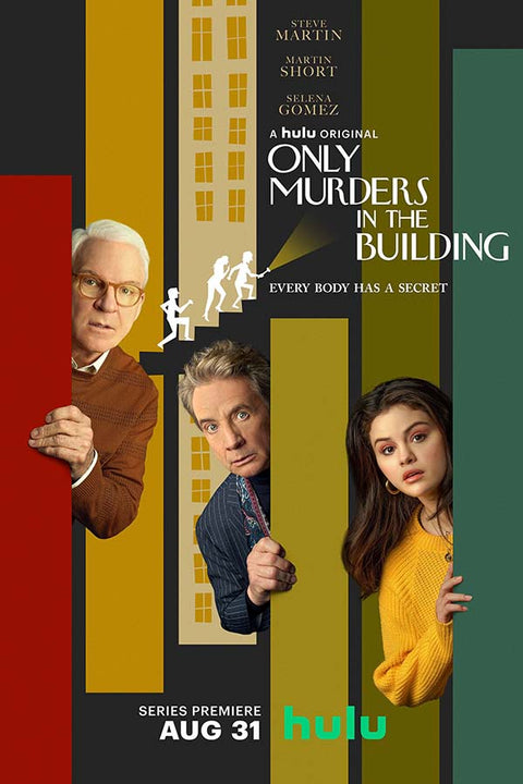Poster Only Murders In The Building - Homicidios a Domicilio - Séries