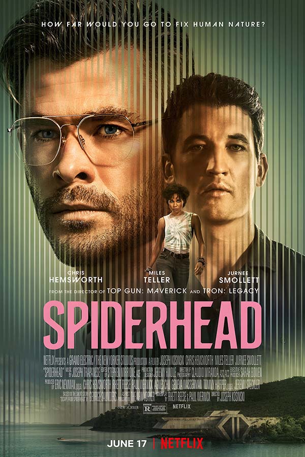Poster Spiderhead - Filmes