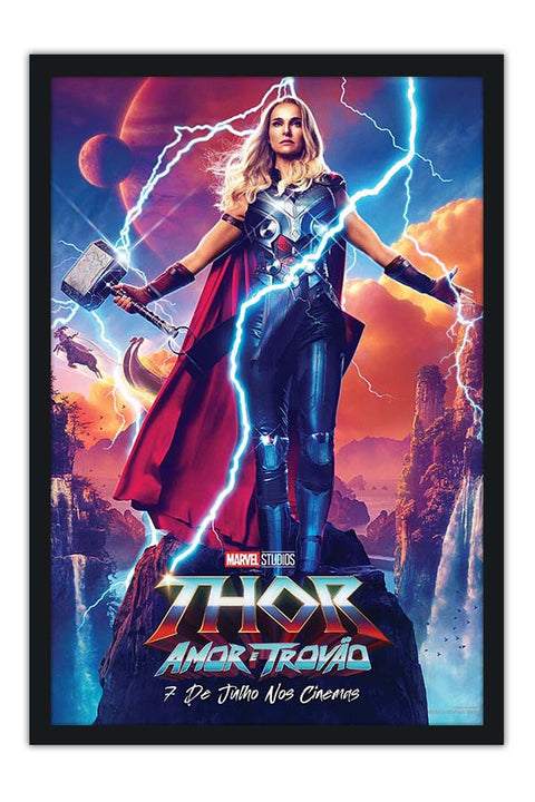 Poster Thor Amor e Trovão - Thor Love And Thunder - Filmes