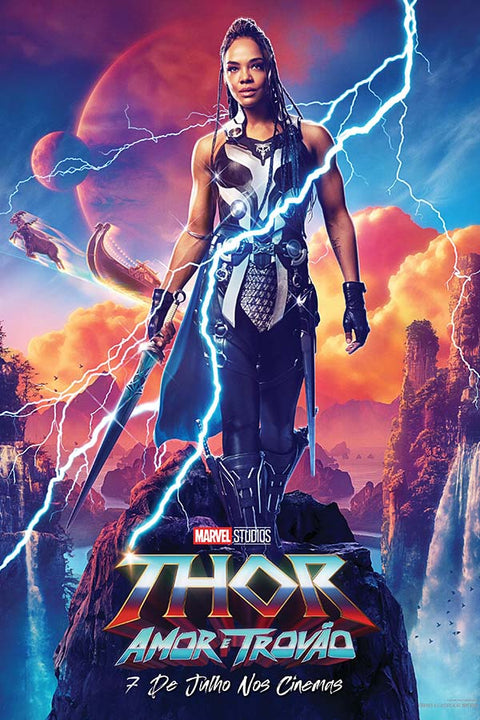 Poster Thor Amor e Trovão - Thor Love And Thunder - Filmes