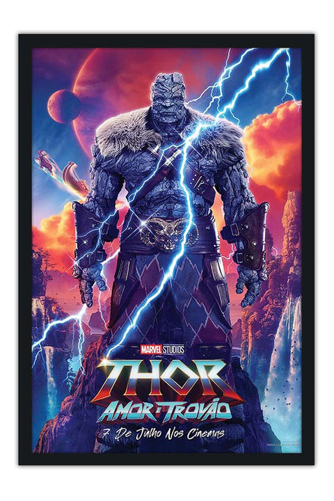 Poster Thor Amor e Trovão - Thor Love And Thunder - Filmes