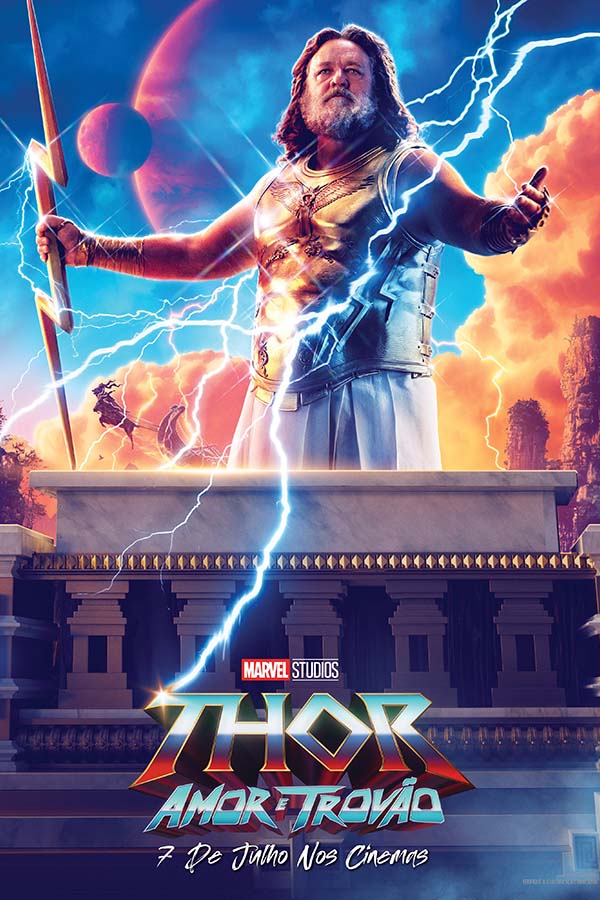 Poster Thor Amor e Trovão - Thor Love And Thunder - Filmes