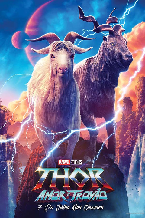 Poster Thor Amor e Trovão - Thor Love And Thunder - Filmes