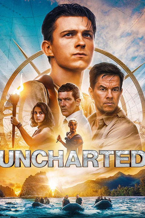 Poster Uncharted - Fora do Mapa - Filmes