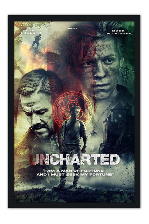 Poster Uncharted - Fora do Mapa - Filmes