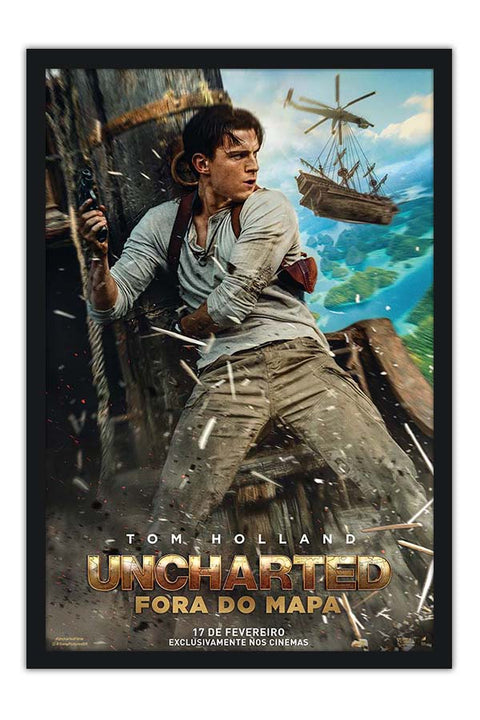 Poster Uncharted - Fora do Mapa - Filmes